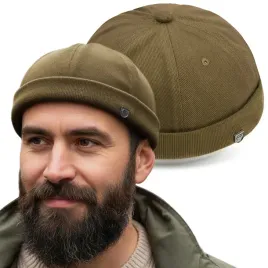 czapka-dokerka-krotka-leonka-bez-daszka-oliwkowa-pako-jeans