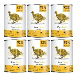 mokra-karma-dla-psa-ollo-pure-indyk-6-x-400g