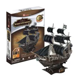 puzzle-3d-okret-piracki-zemsta-krolowej-anny-155el