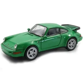 porsche-911-turbo-zielony-metalowy-samochod-auto-model-kolekcjonerski-welly