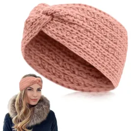 opaska-zimowa-damska-turban-na-glowe-na-uszy-przeplatana-ciepla-rozowa