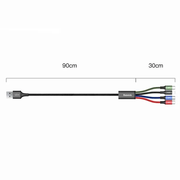 baseus-kabel-do-iphone-przewod-usb-4w1-lightning-usb-typ-c-jakosc-rysik-stan-nowy-zlacza-usb-usb-typ-c-microusb-lightning