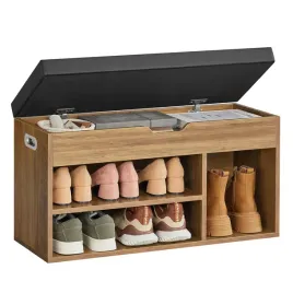 siedzisko-do-przedpokoju-szafka-na-buty-brazowa-czarna-rustykalna-loft-80cm