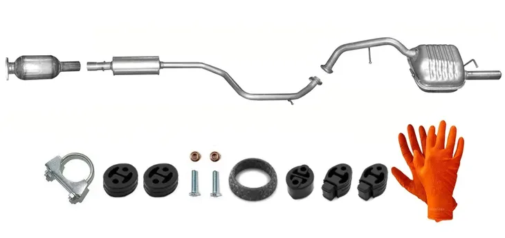 MAZDA 5 1.8i 16V 85kW + 2.0i 16V 107kW (2005-2010) UKŁAD WYDECHOWY