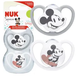nuk-smoczek-uspokajajacy-silikonowy-0-6m-space-disney-myszka-miki-2szt