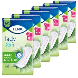 wielopak-6x16szt-wkladki-urologiczne-tena-lady-slim-mini-plus-podpaski