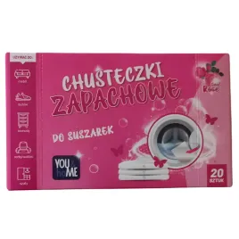 youandhome-chusteczki-zapachowe-do-suszarki-rozane-20-szt