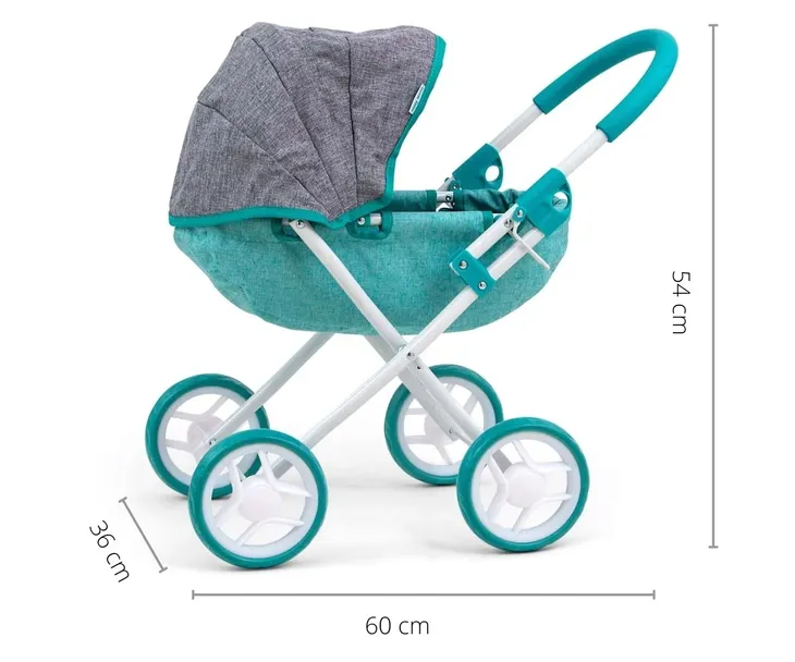 wozek-dla-lalek-dori-prestige-mint-material-metal-tkanina