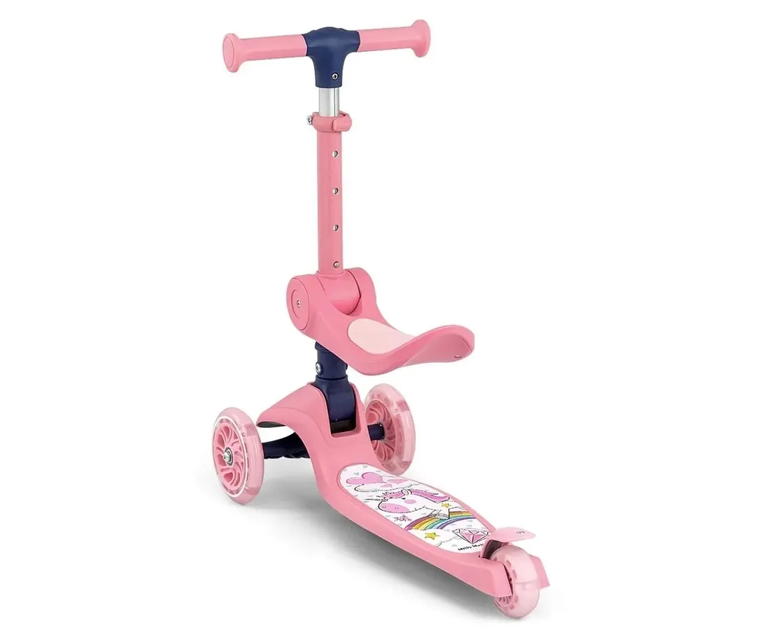 milly-mally-scooter-fuzzy-pink