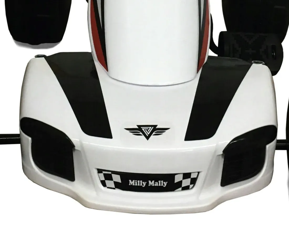 gokart-na-pedaly-viper-white-stan-nowy