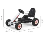 gokart-na-pedaly-viper-white-stan-opakowania-oryginalne
