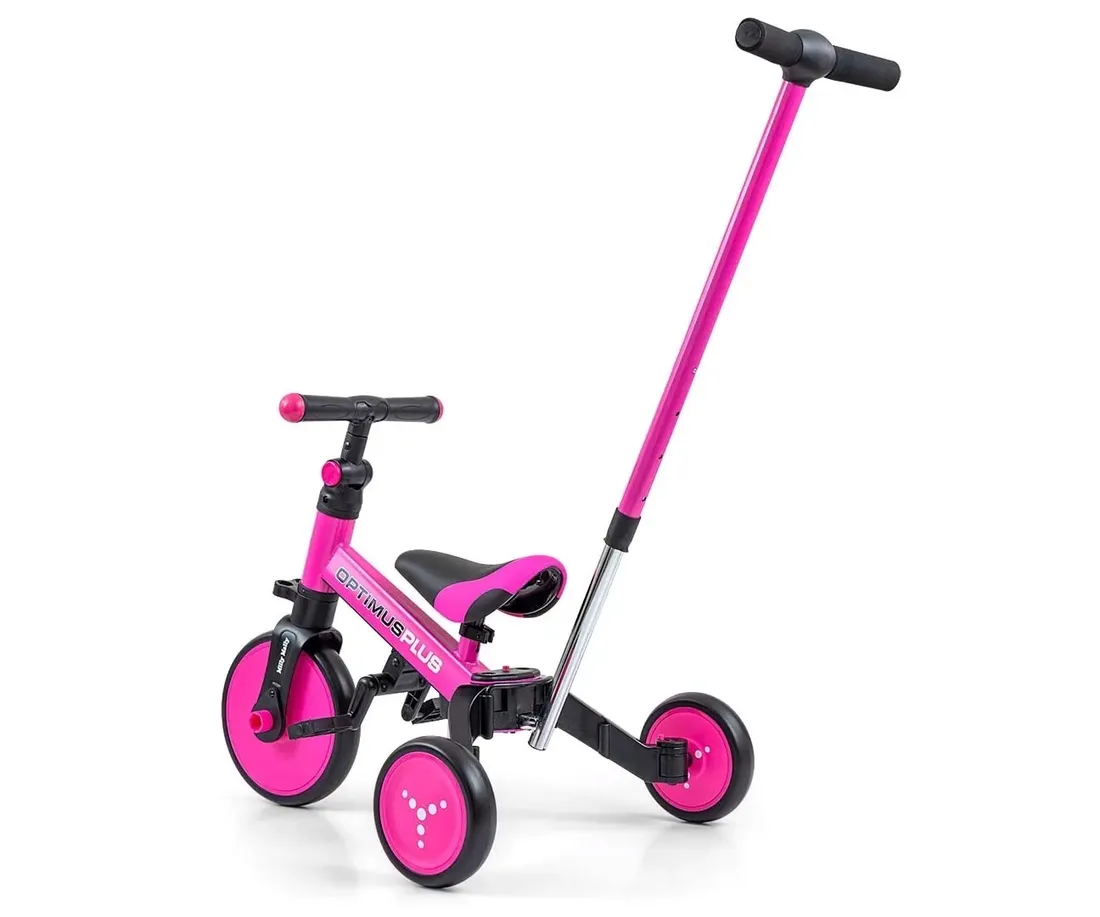 milly-mally-rowerek-4w1-optimus-plus-pink