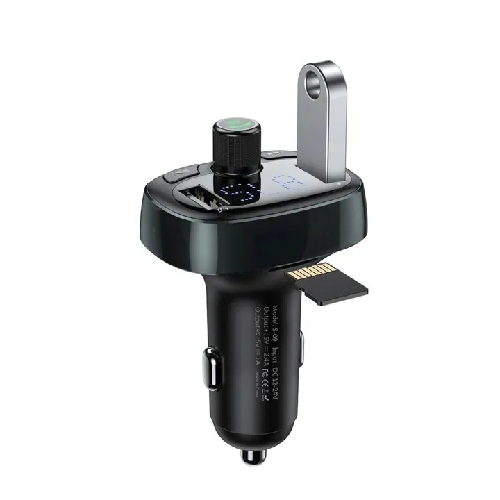 baseus-transmiter-fm-bluetooth-ladowarka-samochodowa-mp3-2x-usb-sd-tf-3-4a-stan-nowy