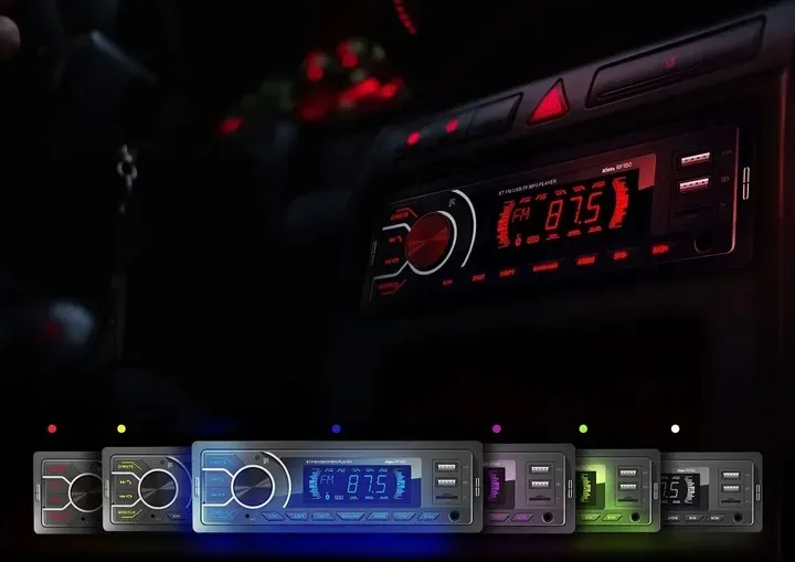 xblitz-rf100-radio-samochodowe-bluetooth-mp3-usb-aux-variocolor-pilot-stan-nowy