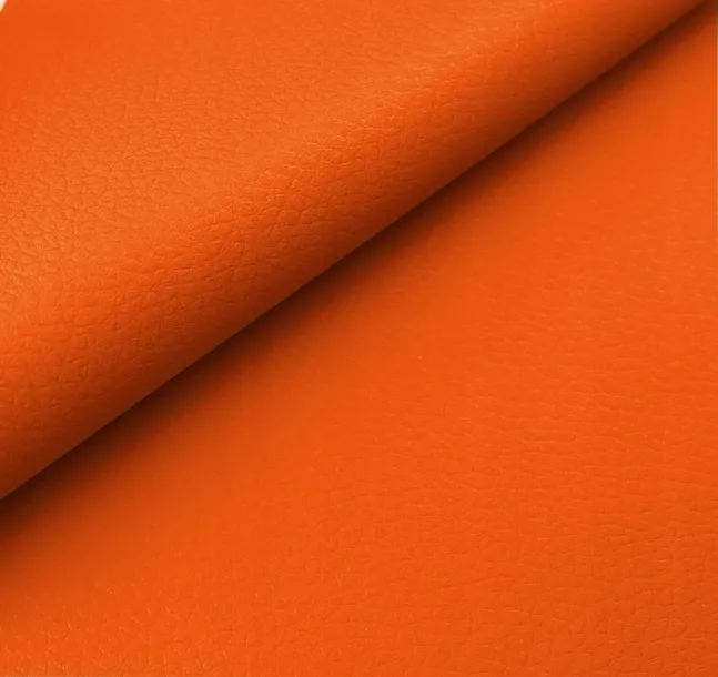 EKO-SKÓRA MATERIAŁ TAPICERSKI, OBICIOWY- ORANGE