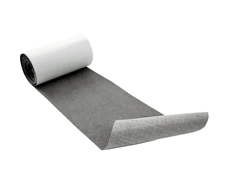 MATERIAŁ ZAMSZ FOLIA SAMOPRZYLEPNA KLEJ 10x140cm SZARA