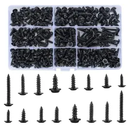 x350-wkrety-samowiercace-do-drewna-metali-stal-plaskie-krzyzowe-zestaw-duzy