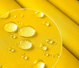 material-wodoodporny-na-zewnatrz-teflon-zolty