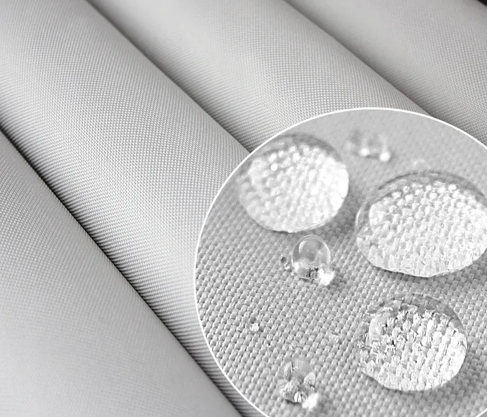 MATERIAŁ WODOODPORNY NA ZEWNĄTRZ TEFLON- POPIEL