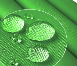 material-wodoodporny-na-zewnatrz-teflon-zielonym