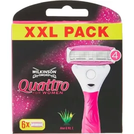 wklady-osrza-nozyki-wilkinson-quattro-for-women-6-szt