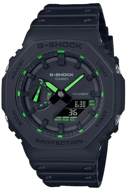 Zegarek Casio, GA-2100-1A3ER, Męski, G-SHOCK