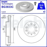 delphi-tarcze-klocki-przod-vw-scirocco-288mm-stan-nowy