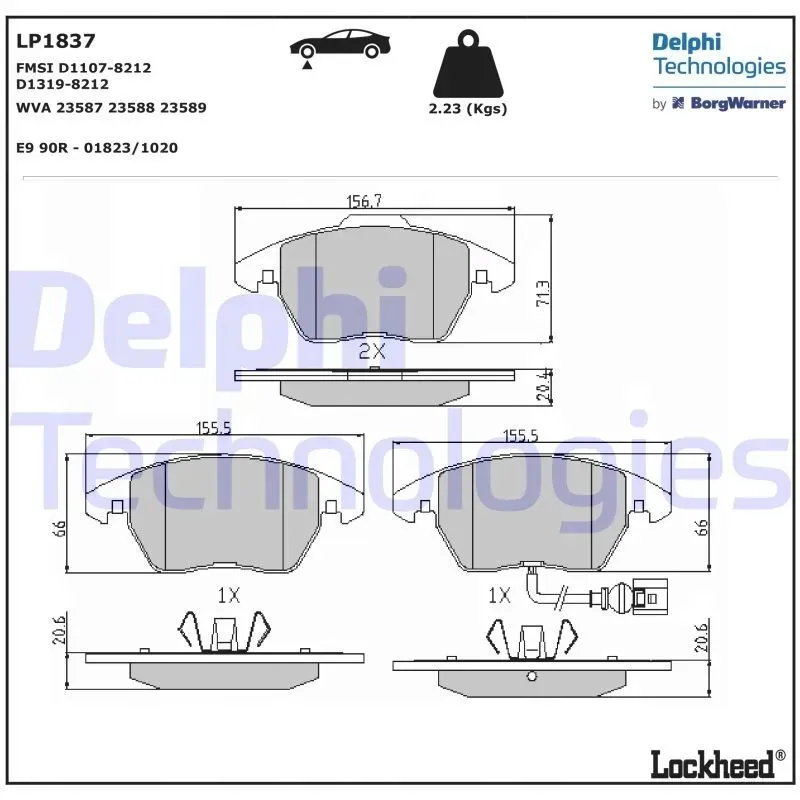 delphi-tarcze-klocki-p-t-vw-cc-312mm-stan-nowy