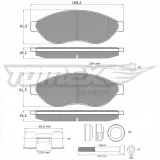 klocki-tomex-przod-citroen-jumper-typ-samochodu-autobusy-samochody-dostawcze