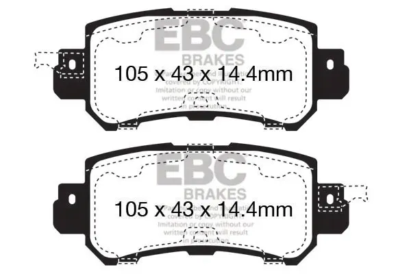 klocki-ebc-yellow-tyl-mazda-cx-3-cx-5-stan-nowy