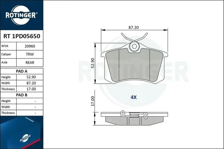 tarcze-klocki-rotinger-tyl-audi-a2-producent-czesci-rotinger