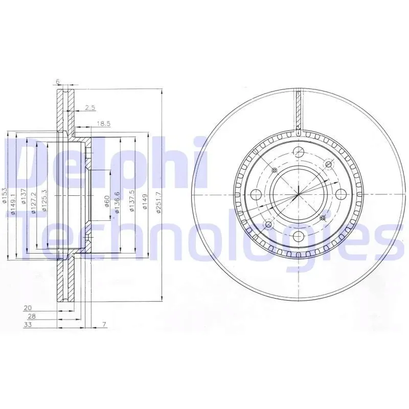 delphi-tarcze-przod-opel-agila-b-2008-2014