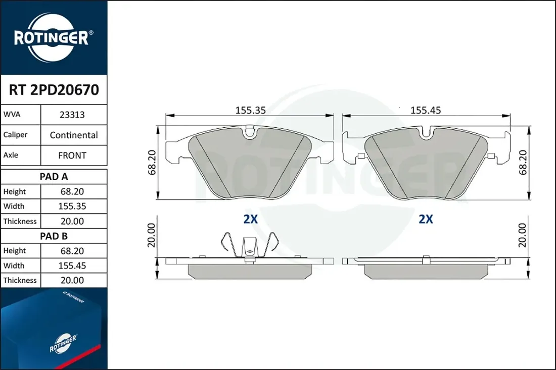 rotinger-klocki-przod-bmw-3-e90-2004-2011-x1-e84-2009-2015