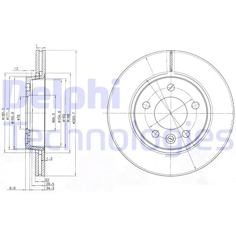 delphi-tarcze-klocki-p-t-vw-multivan-vi-308mm