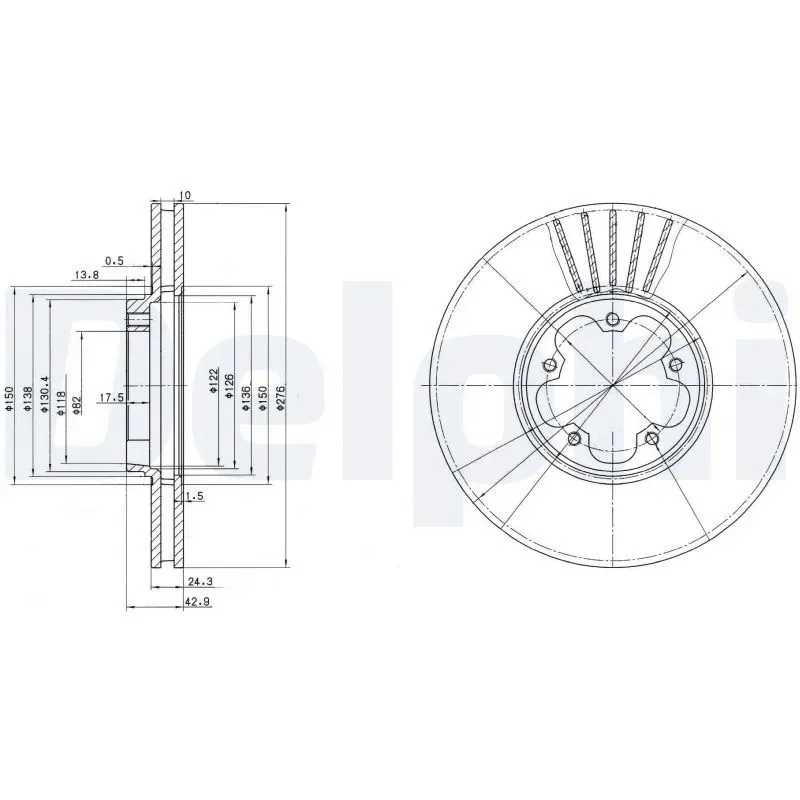 delphi-tarcze-klocki-przod-ford-transit-v-2000-2006-276mm