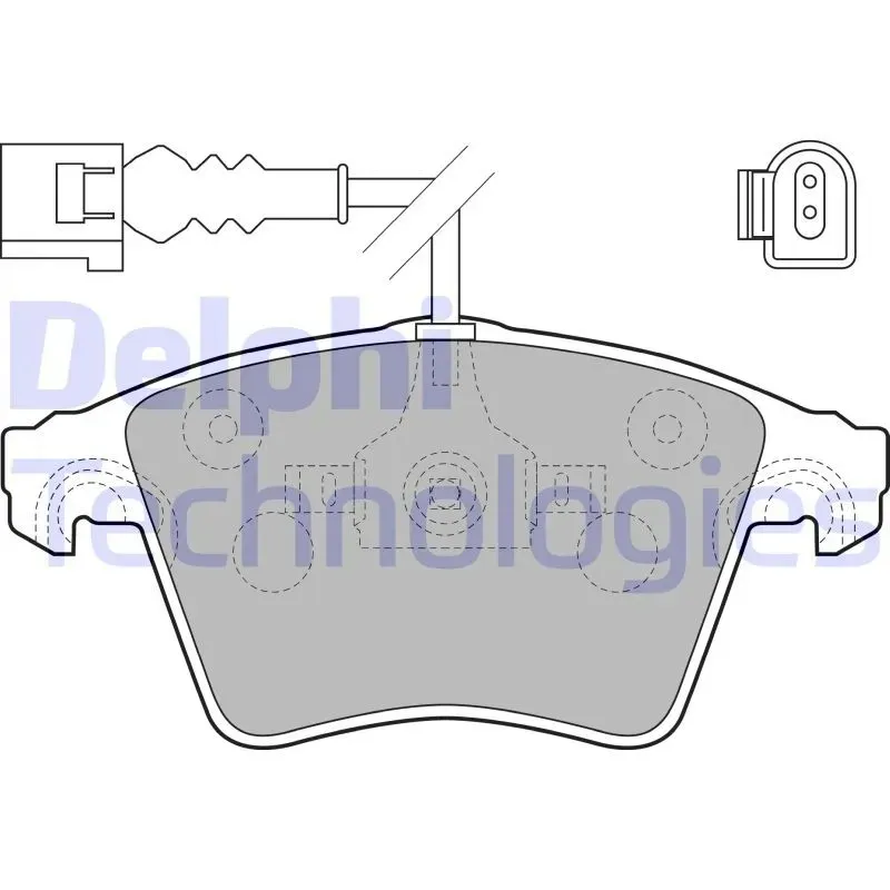 delphi-tarcze-klocki-przod-vw-multivan-v-333mm-stan-nowy