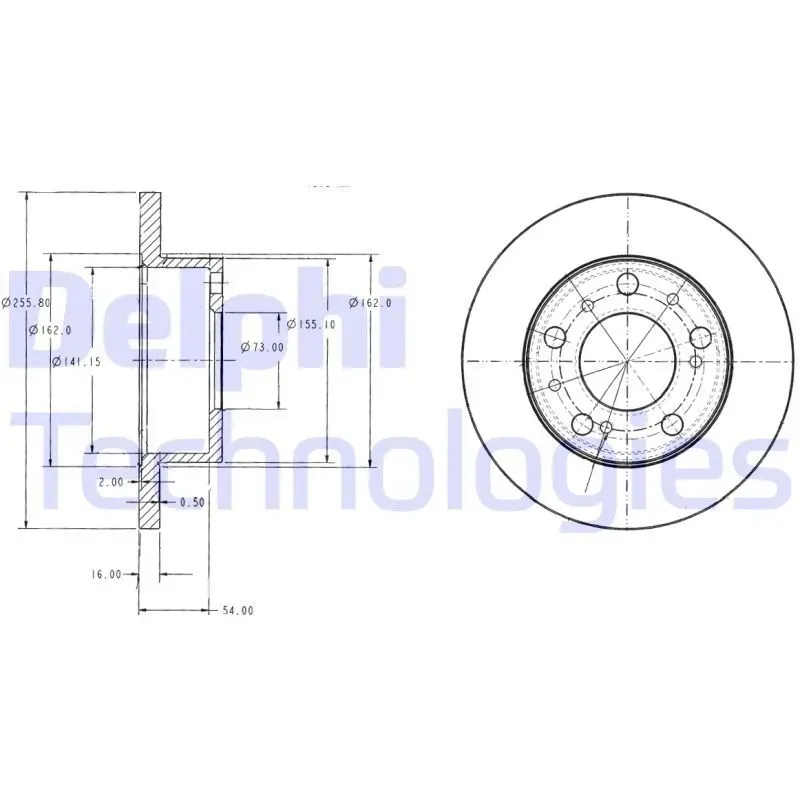 delphi-tarcze-klocki-przod-opel-combo-e-18-304mm
