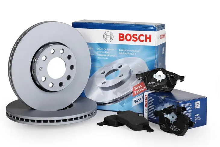 Tarcze klocki BOSCH Przód BMW 5 E60 E61 324mm