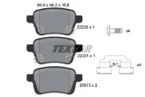 tarcze-klocki-textar-tyl-opel-adam-corsa-e-4ot-producent-czesci-textar