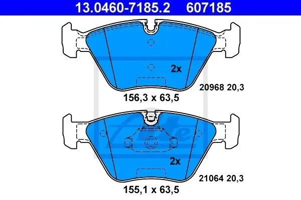 tarcze-klocki-ate-przod-bmw-3-m3-e36