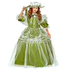 stroj-malej-panienki-damy-zielony-przebranie-karnawal-bal-128