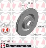 tarcze-klocki-zimmermann-przod-opel-combo-d-305mm-stan-nowy