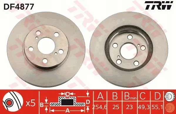 tarcze-klocki-trw-p-t-lexus-ct