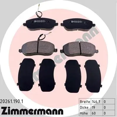 klocki-zimmermann-przod-citroen-c8-285mm