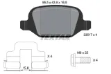 tarcze-klocki-textar-przod-tyl-alfa-147-producent-czesci-textar