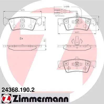tarcze-klocki-zimmermann-p-t-do-vw-multivan-340mm-producent-czesci-zimmermann