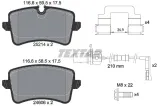 klocki-textar-tyl-audi-a7-330mm-stan-nowy