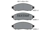 klocki-textar-przod-nissan-pathfinder-iii-stan-nowy