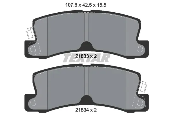 klocki-textar-tyl-lexus-rx