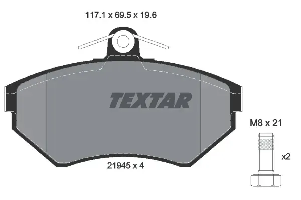 klocki-textar-przod-audi-a4-b5-280mm